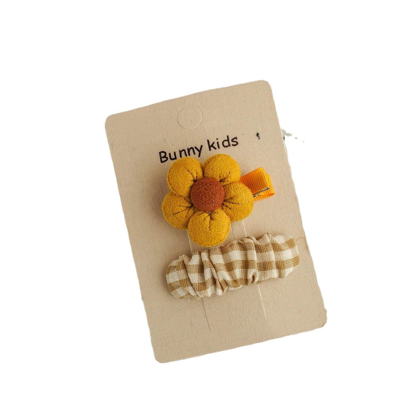 Children's Fabric Floral Hairpin