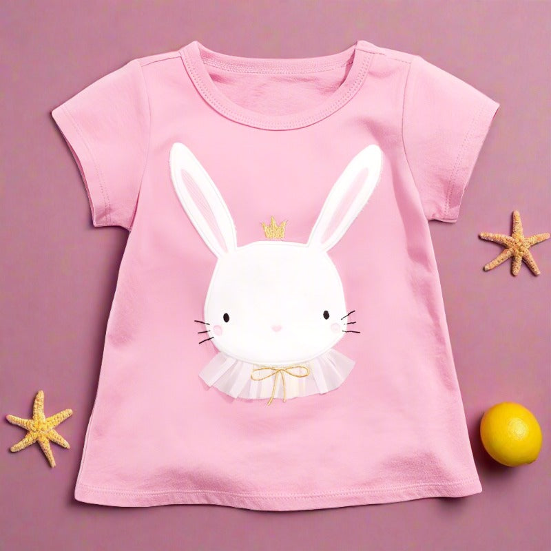 Children's T-shirt with Short Sleeves