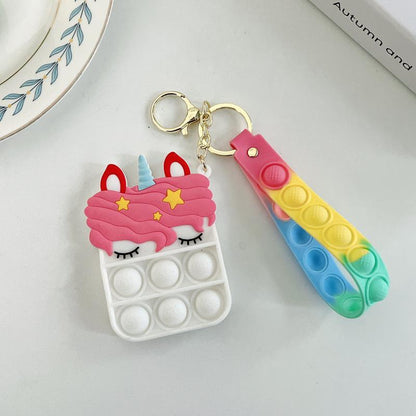 Mini Bag Pendant Keychain Decompression Toy