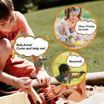 Charging Walkie-talkie For Kids Two-Way Radio With Flashlight