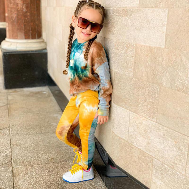 Girls Autumn New Casual Loose Bat Sleeve Long Sleeve Suit