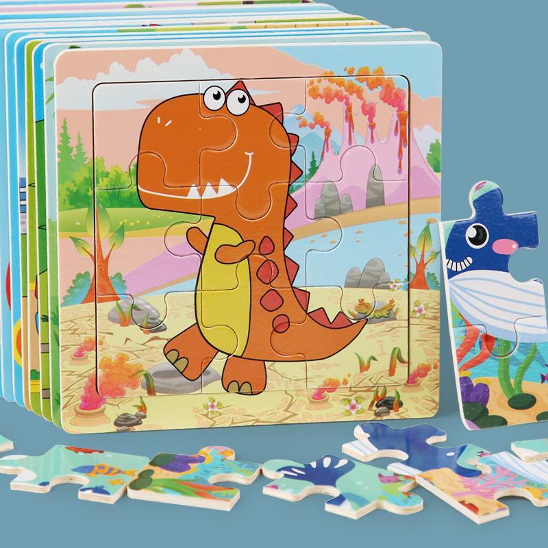 Small Wooden Jigsaw Puzzle for Children