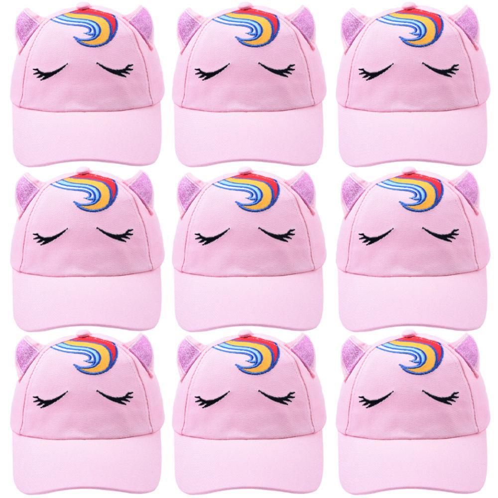 Children's Hat Fashion Cartoon Unicorn Baseball Cap