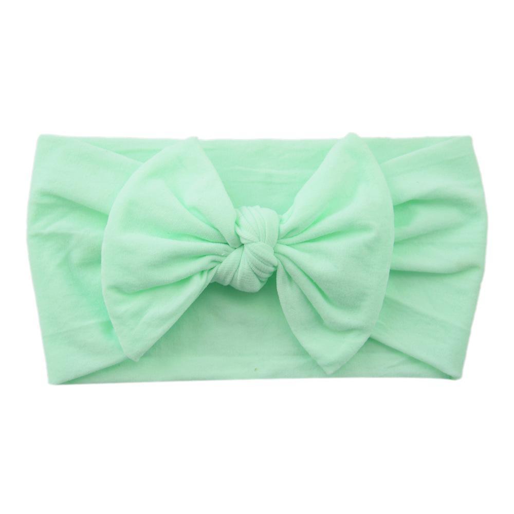 Children's Hair Accessories Nylon Bow Hair Band