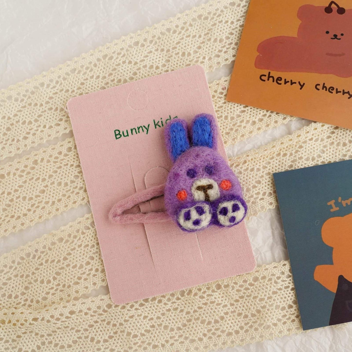 Children's Cartoon Animal Hairpin