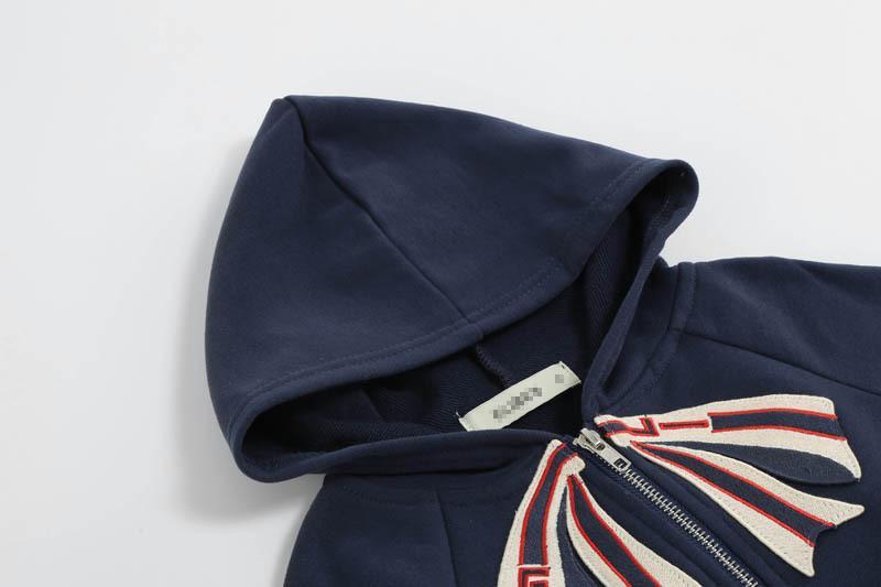 Children's Bow Zip Hooded Coat