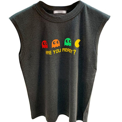 Children's cotton vest casual thin sleeveless t