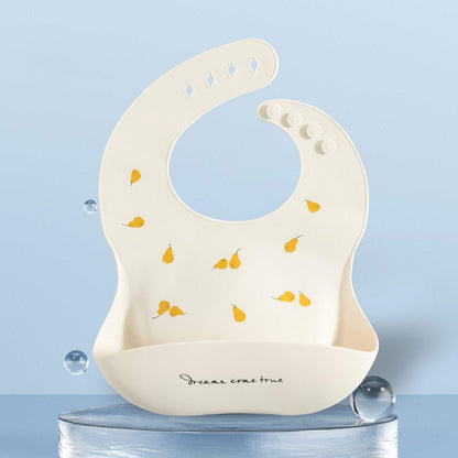 Baby Bib Waterproof Silicone Bib