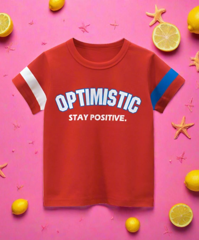 Children's short sleeved T-shirt