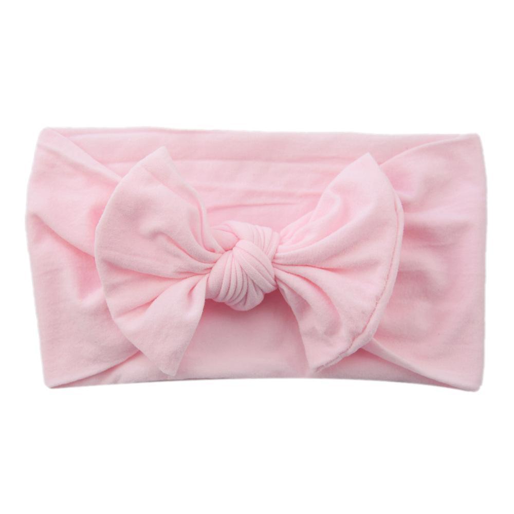 Children's Hair Accessories Nylon Bow Hair Band