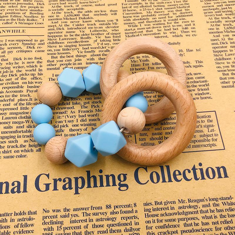 Baby Beech Silicone Teether Bracelet
