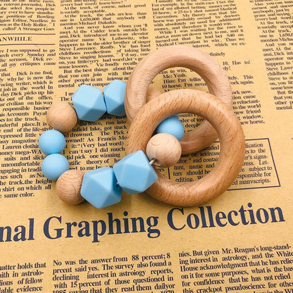 Baby Beech Silicone Teether Bracelet