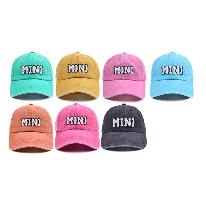 Children's MINI adults' MAMA Letter Baseball Cap