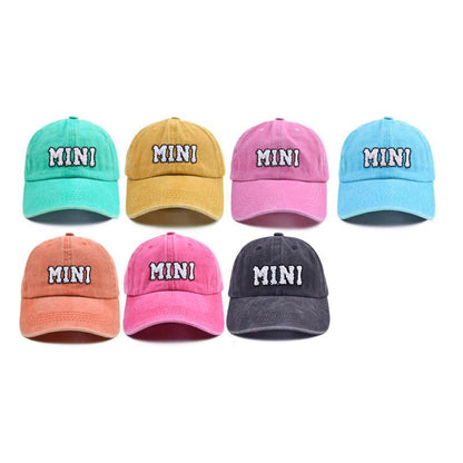 Children's MINI adults' MAMA Letter Baseball Cap