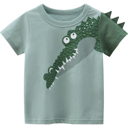 Children's short sleeved T-shirt