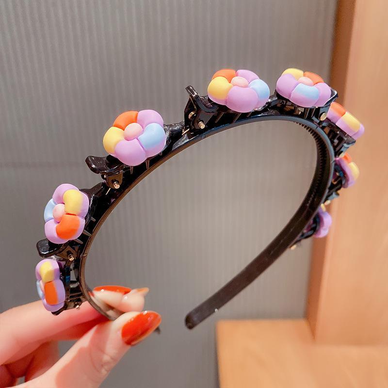 Children's Hair Accessories Hair Hoop Colorful Hairpin