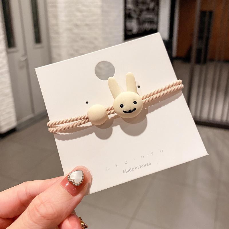 Bear Hair Ring Cartoon Hair Rope Set