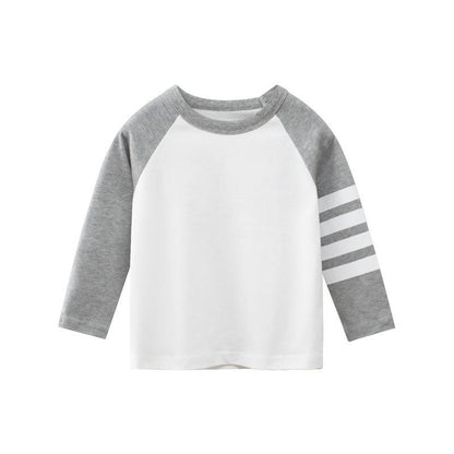 Children's Long Sleeve T-Shirt Backing Shirt Clothes