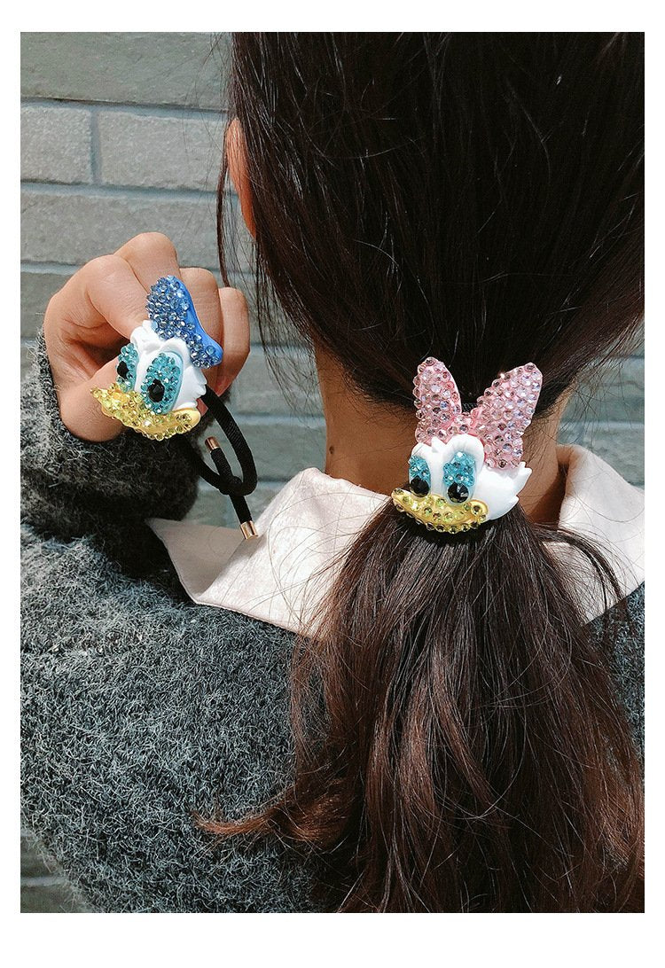 Duck Hairpin Hair Rope Children's Hair Cartoon Hair Tie