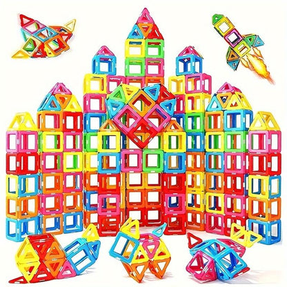 Magnet Toys, Big Ruler Magnetic Building Blocks For Kids, Design Construction Toys For Kids, Building Blocks, STEM Toys, Learning Educational Toys, Back To School Season Birthday New Year Gifts