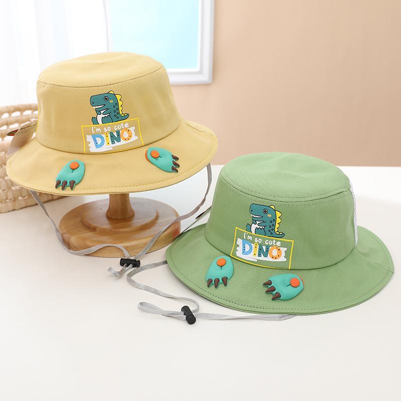 Children's Dinosaur Foot Sunshade Mesh Hat