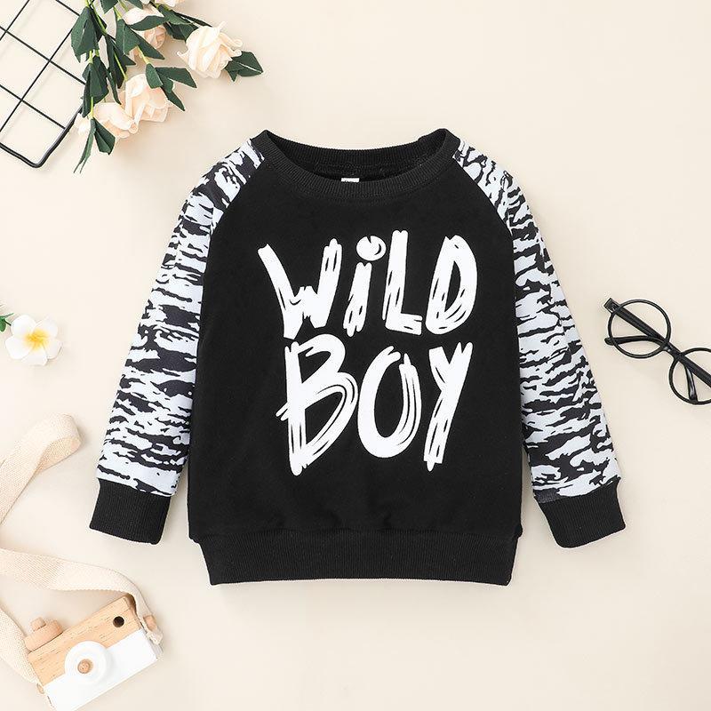 Autumn Children's Clothing Sleeve Sweater Suit