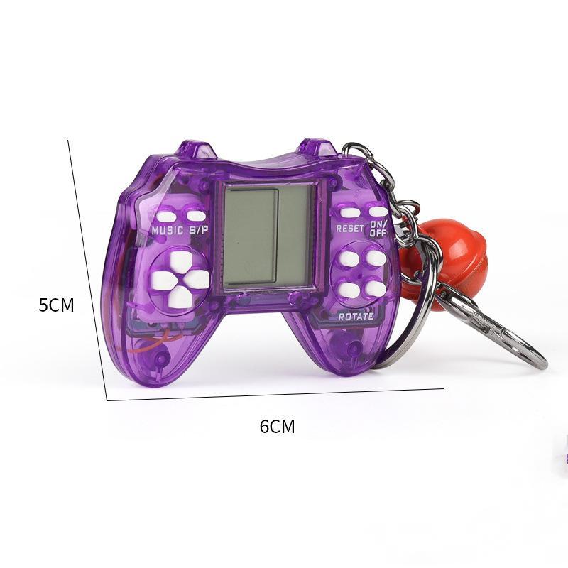 Handle Tetris Game Keychain