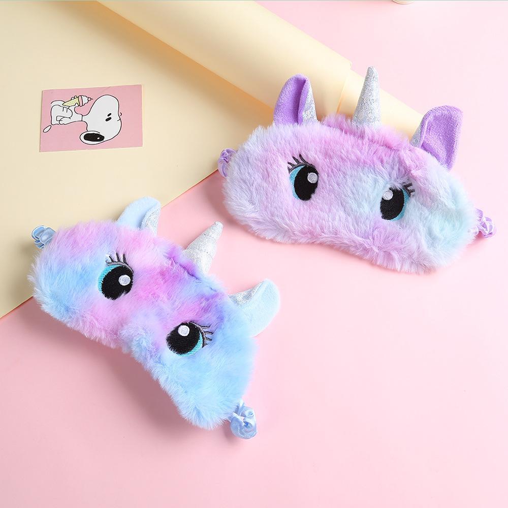 Unicorn Big Eye Plush Eye Patch Children's Shading Eyeshade
