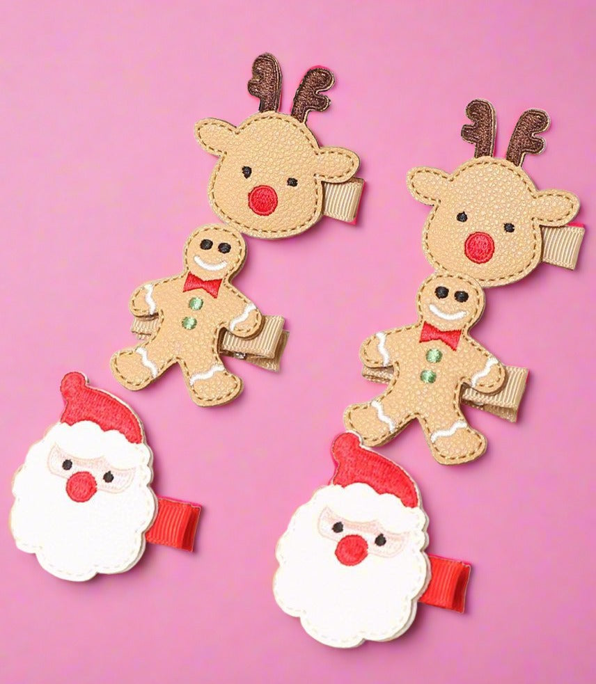 Children's Christmas Hairpin Handmade Hair Accessories