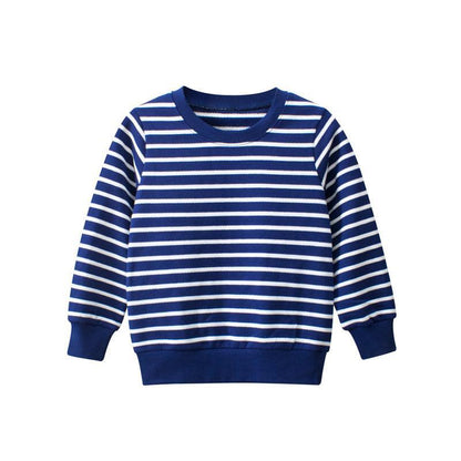 Children's Sweatshirt Striped Baby Long Sleeve