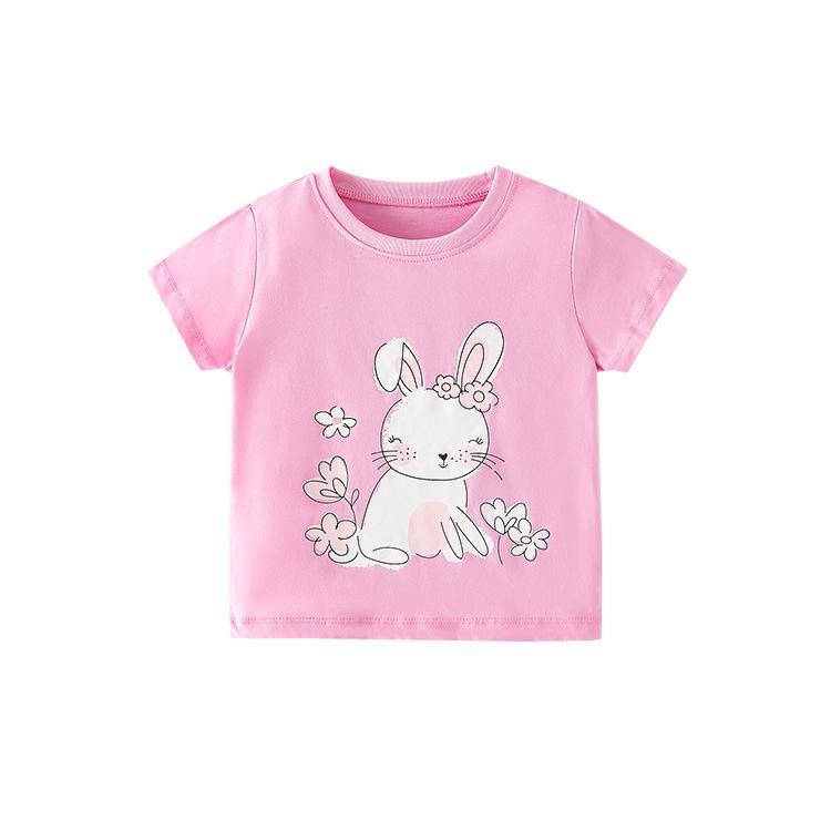Children's short sleeve T-shirt girls