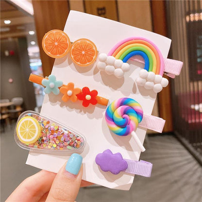 Children's Hairpin Set Colorful Hair Accessories