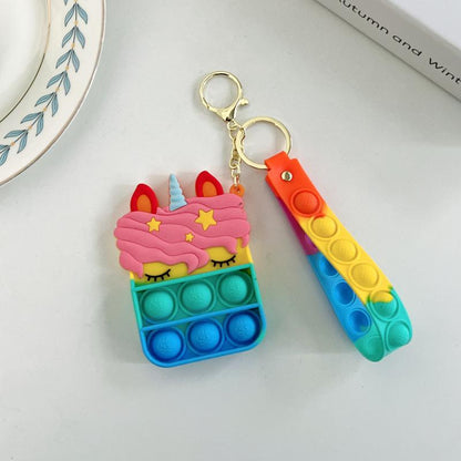 Mini Bag Pendant Keychain Decompression Toy