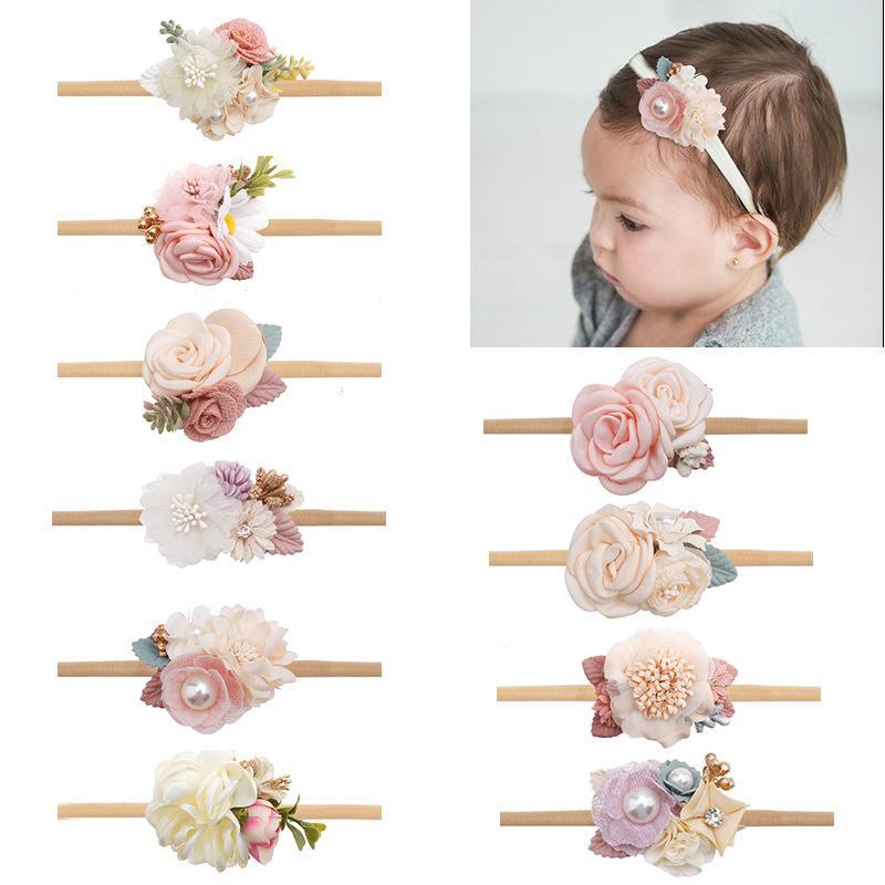 Children's Flower Elastic Hair Band