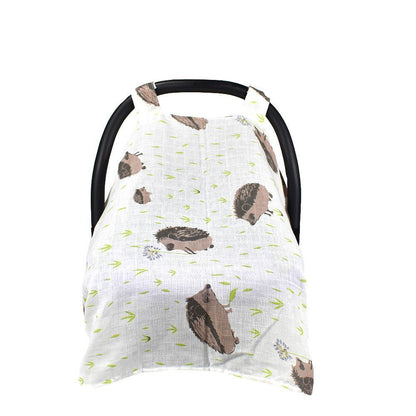 Soft Muslin Cotton Car Seat Canopy,Gauze Car Seat Cover