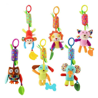 Baby Wind Chime Toy Car Hanging Plush Toy
