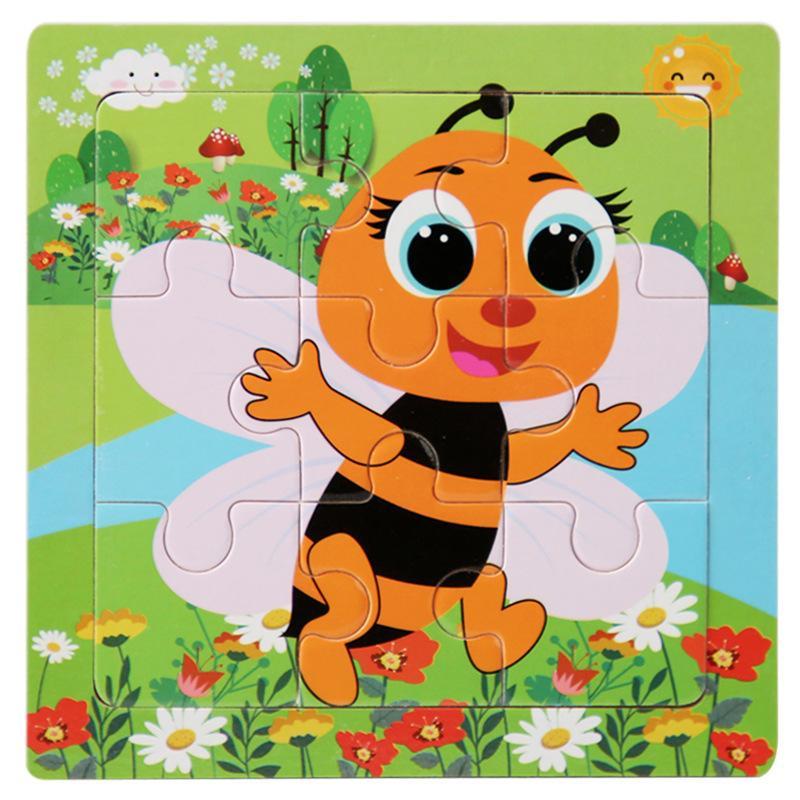 Small Wooden Jigsaw Puzzle for Children