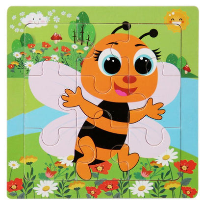 Small Wooden Jigsaw Puzzle for Children