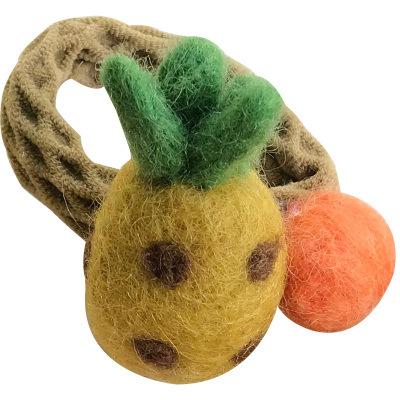 Cartoon Children's Fun CUTE Wool Hair Loop Hair Tie Rope