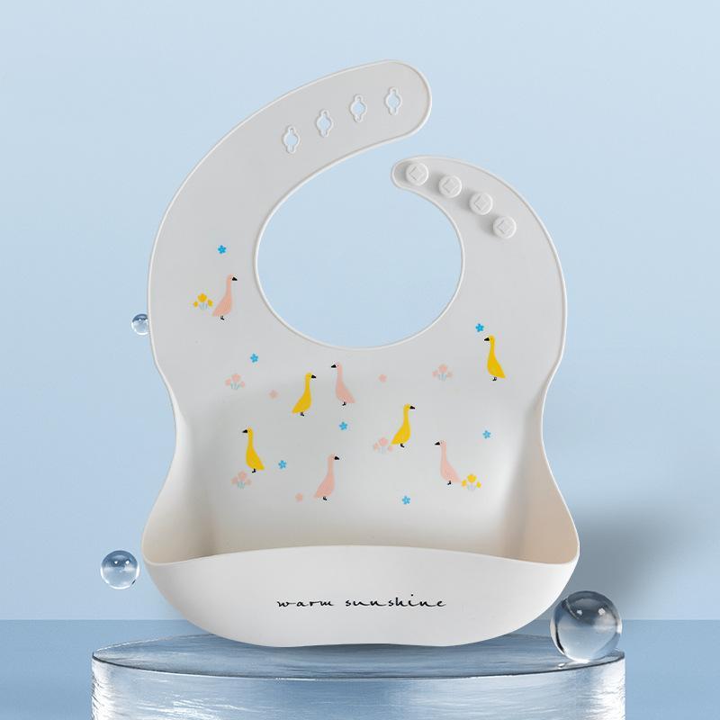 Baby Bib Waterproof Silicone Bib