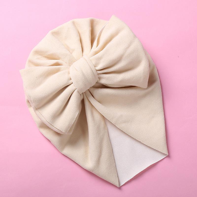 Children's Double Bow Cashmere Hat
