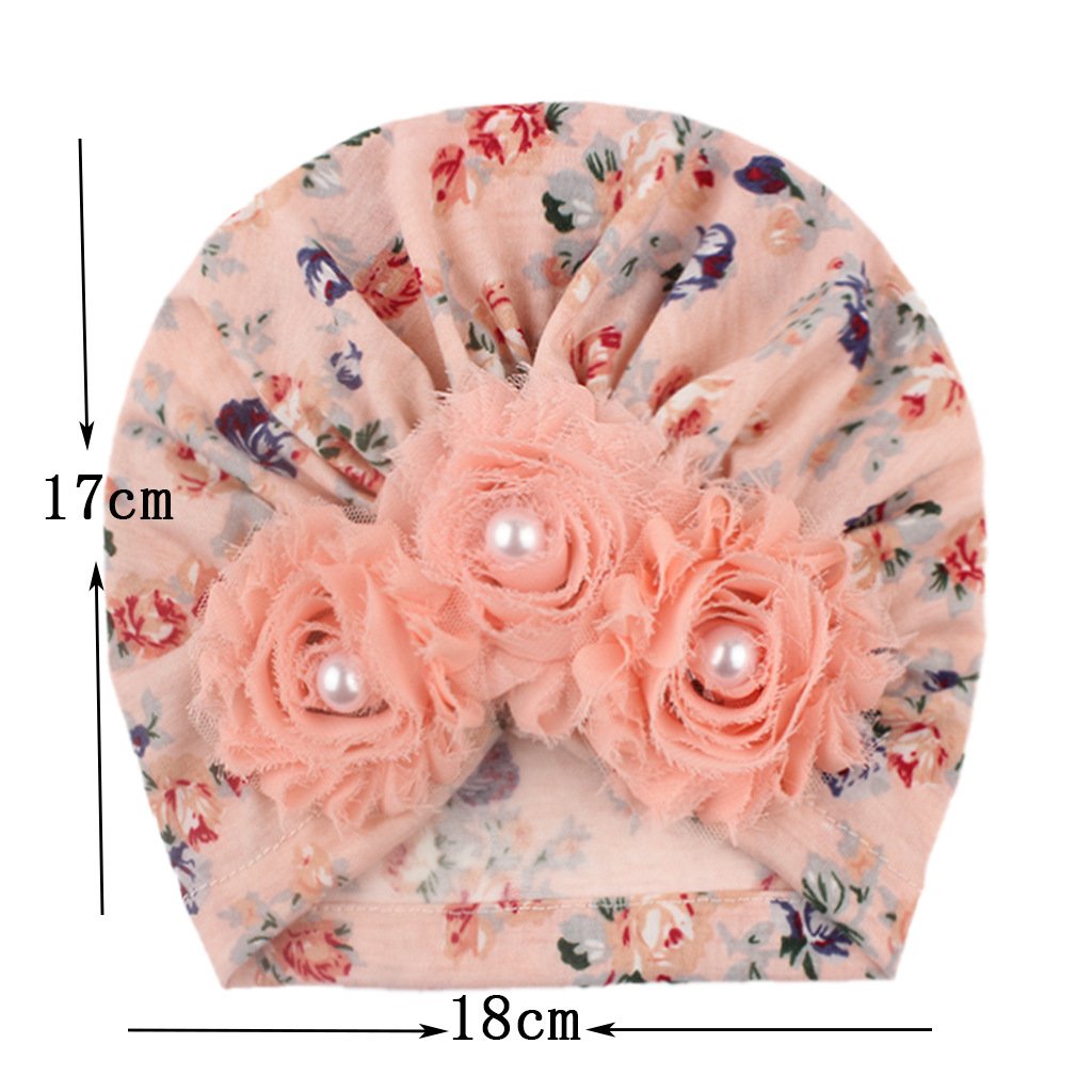 Baby Soft Printed Children's Hat Sunflower  Pullover Hat