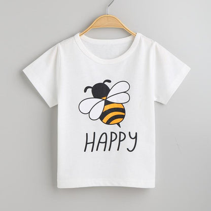 Children's short sleeved T-shirt