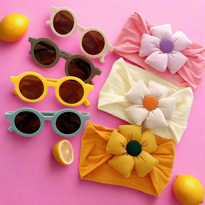 Children's Glasses Set Elastic Hair Band