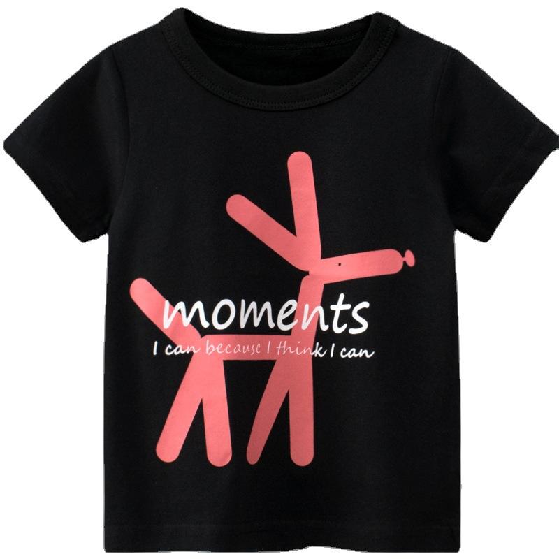 Children's short sleeve T-shirt girls' half sleeve