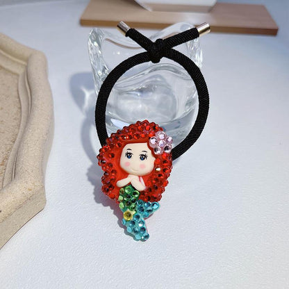 Children's Cute Cartoon Hair Circle Bangle Hair Rope