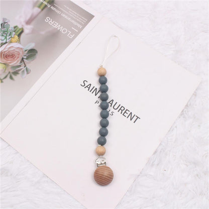 Soothing Nipple Chain Silicone Nipple Pendant Anti-falling Chain