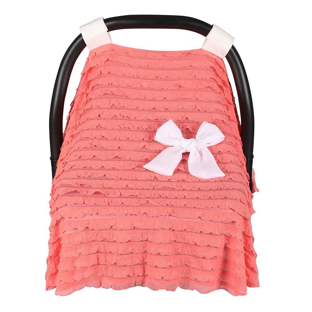 Baby Lace Carseat Cover Sunshade Protective Cover