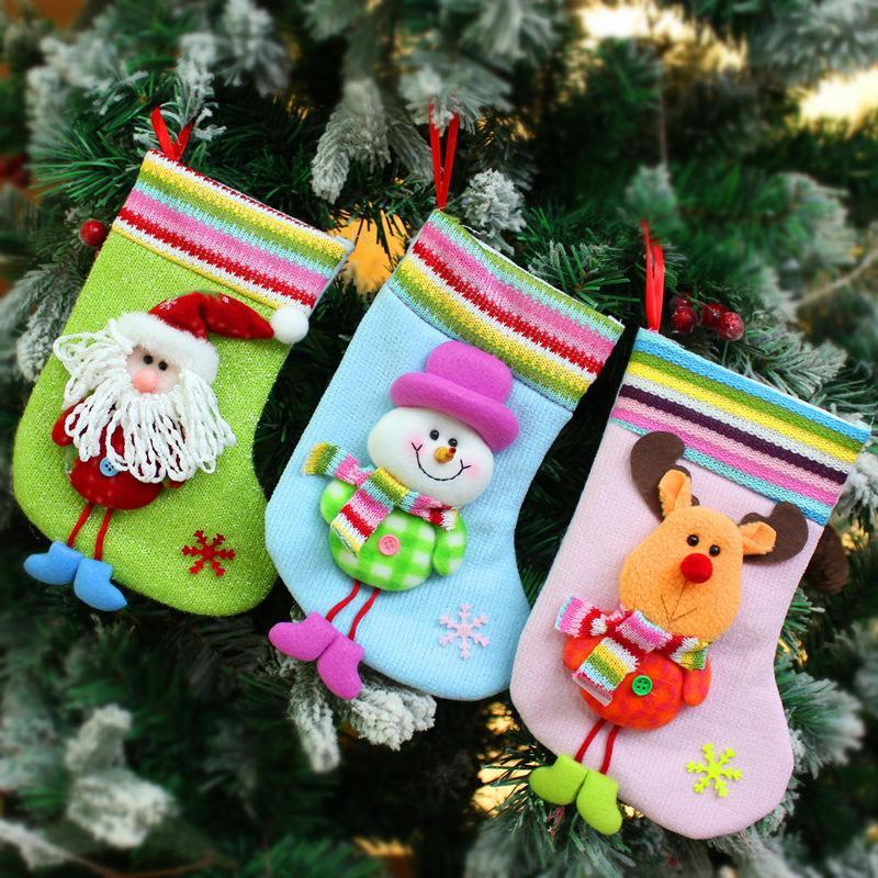 Christmas Ornaments Christmas Tree Decorations Socks Gift Bag