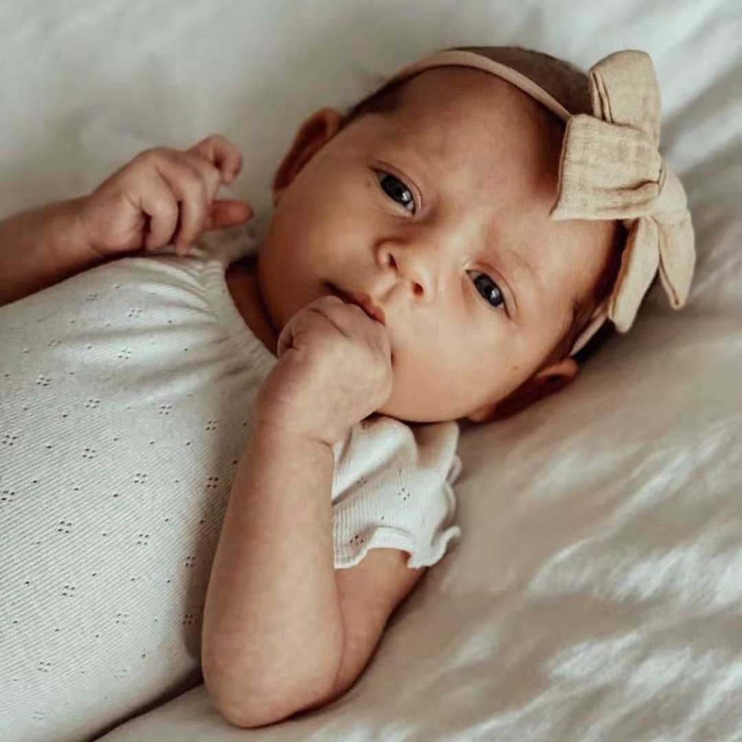 Baby Cotton Gauze Bow Hair Band Children's Hair Accessories